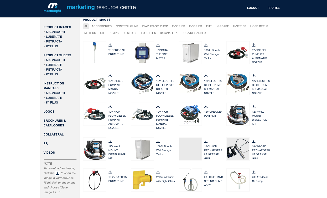 MRC PRODUCT IMAGES PAGE